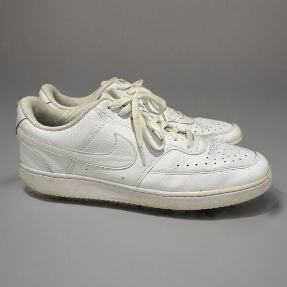 Nike Court Vision Low White 2019 Size 14 Cd5463-100 Classic Athletic gym‎ - Picture 1 of 12
